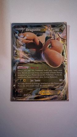 Pokemon Dragonite EX 74/111 XY Furious Fists Ultra Rare Holo 180 HP ENG