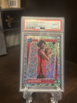 4 Card - Jalen Green Rookie Lot PSA 10