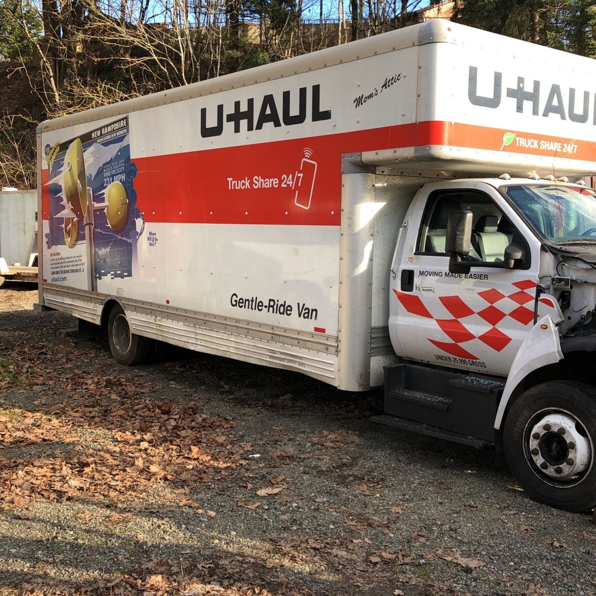 Used Uhaul Box Truck 94 - kgpfhjr