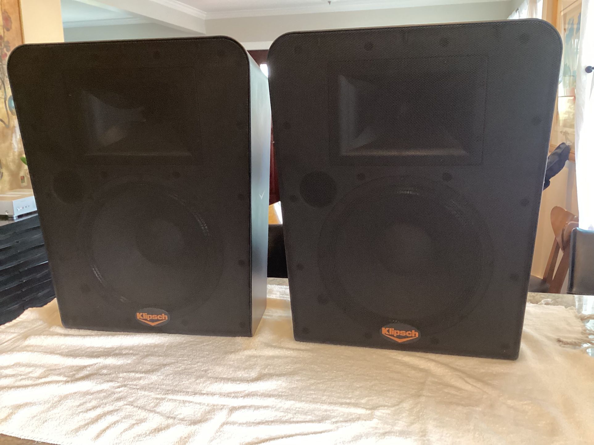 Klipsch KPT-1260-H Speakers black pair Like Kef Elac Sony