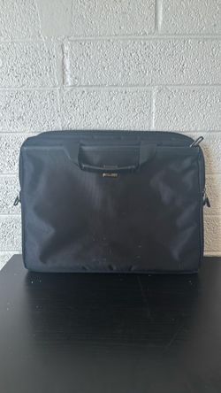Laptop IPad bag carrier case with side pockets good condition
