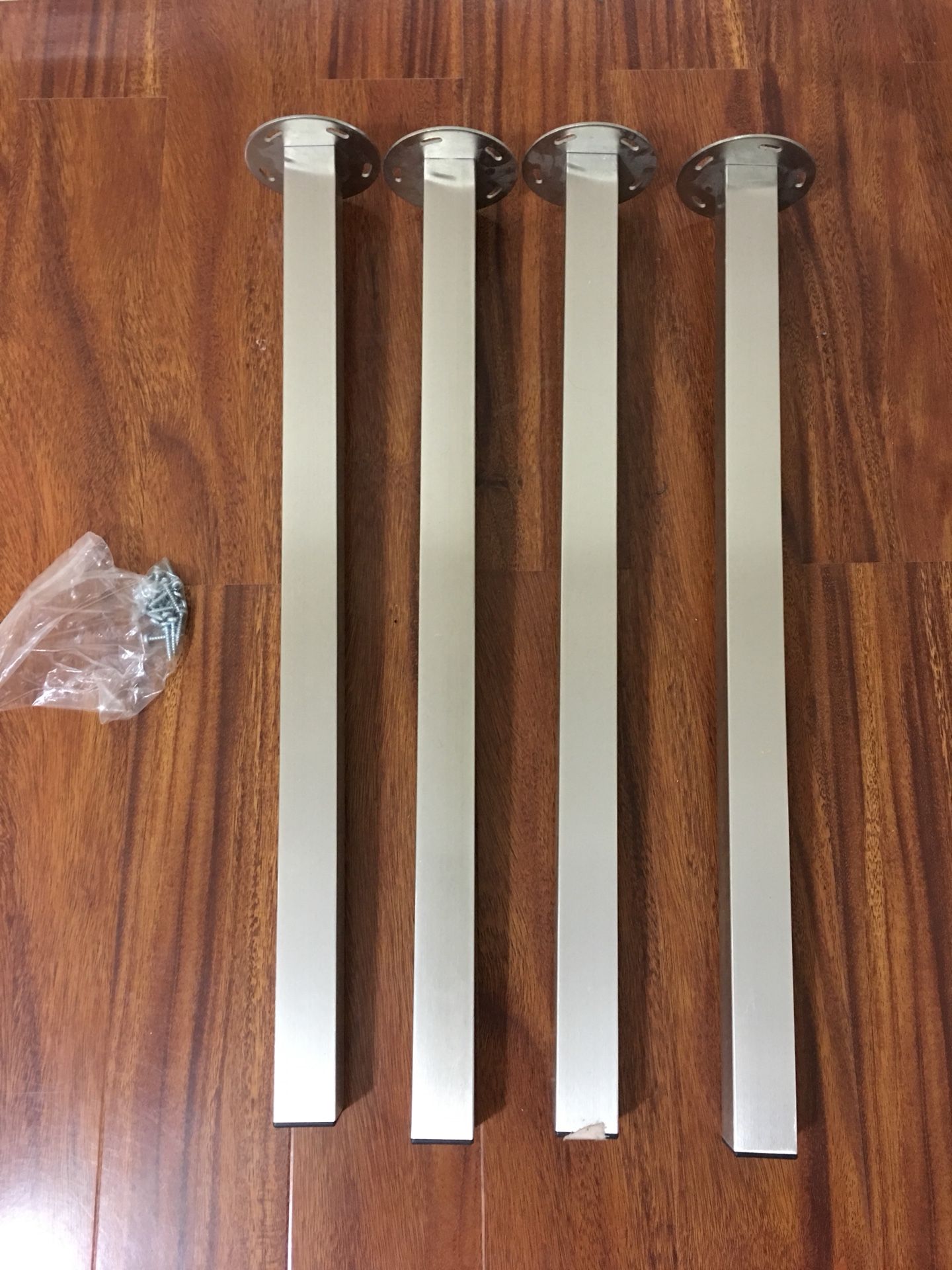 IKEA Godvin metal table legs (4)