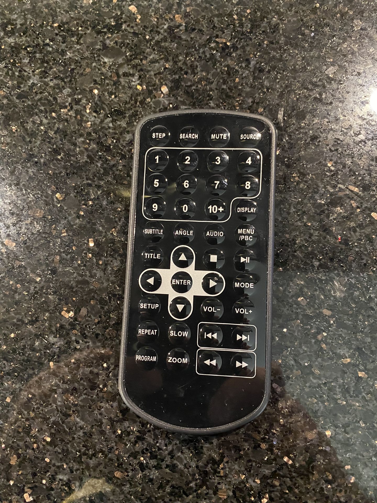 Remote Control for ONN ONA19DP006 Portable DVD Player