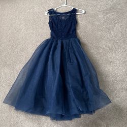 Navy Blue Ballet Extra Small Dress