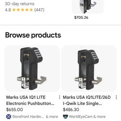 Marks IQ Lite Combination Locks