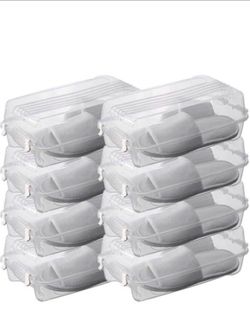 10 Luxy Clear Shoes Storage Box