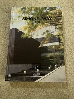 Simone Way Korea hardcover book