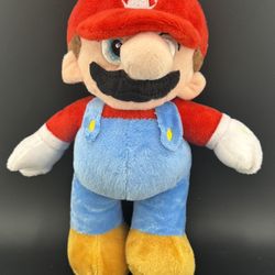 Nintendo Super Mario plush doll toy stuffed animal Mario 8” Anime
