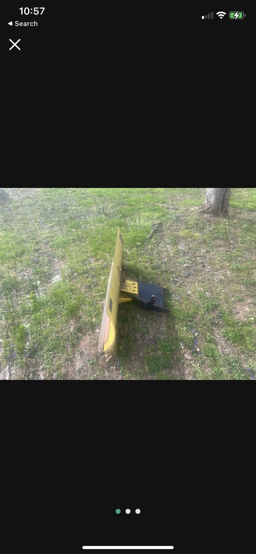 John Deere Snow Plow