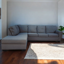 Ashley Furniture Charcoal Gray Corner L Shaped Sectional Couch