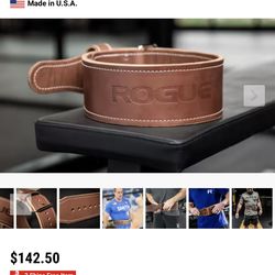 Rogue Ohio lifting belt