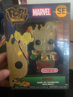 Groot Funko pop pin