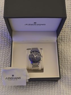 Junghand Meister Chronoscope Display Back Watch