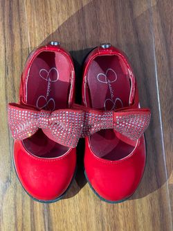 Jessica Simpson Girls Red Mary Jane Shoes