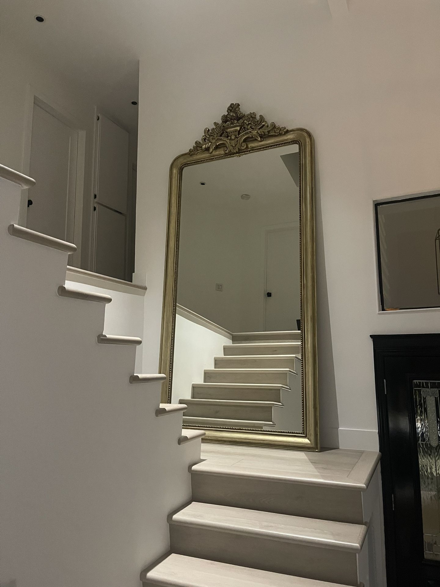 New Restoration Hardware LOUIS PHILIPPE GILT FLOOR MIRROR