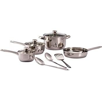 New Stainless Steel Cookware Set