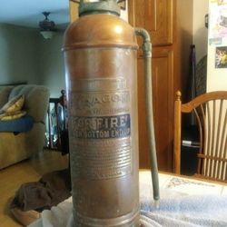 Paragon antique boyd n bro fire extinguisher