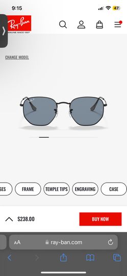 Ray Ban Polarized Hexagonal RB3548N 51/21-145