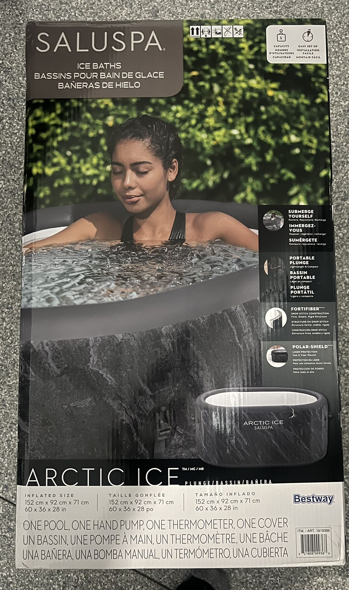 Saluspa SPA Arctic Ice Bath New In Box