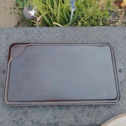 BSR 11"X19" Dry Fry cast Iron Griddle 