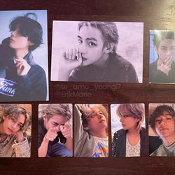BTS V Layover Photocards And Postcards