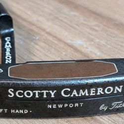 Scotty Cameron Titleist TeI3 Newport Left Handed 35 Inch LH Putter RARE Lefty