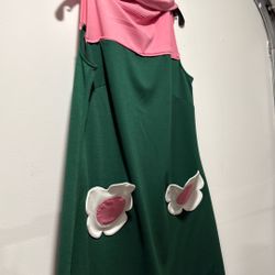 Vintage Daisy Woman Dress