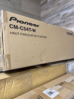 Pioneer CM-C54T-W 4 inch In-Ceiling Speakers (Pair) - New in Box