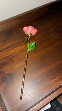 24 Carrot gold dipped rose flowers