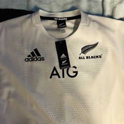 Adidas New Zealand All Blacks Away Rugby Jersey 