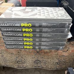 A Lot Of Six Boxes Of Smart CorePro Luxury Flooring All For $50