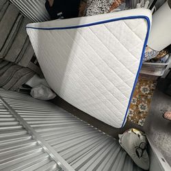 Queen mattress and frame