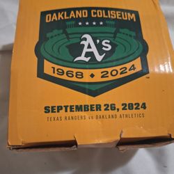 Last Game At Oakland Colosium Athletics
