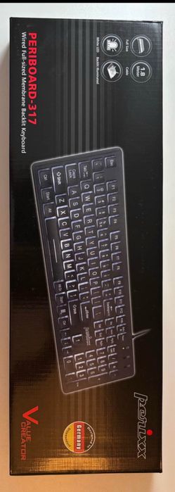 Perixx PERIBOARD-317 Wired Keyboard