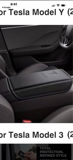 Tesla arm rest cover