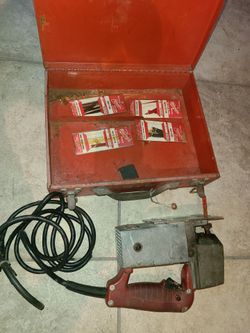 Milwaukee 1682 Vintage Jigsaw with original case and blades
