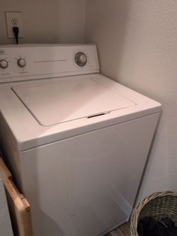 Washer and dryer