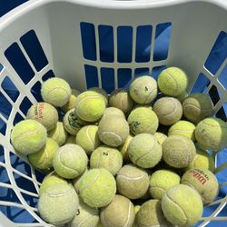 60 Plus Used Tennis Balls 🎾 Hilliard $50