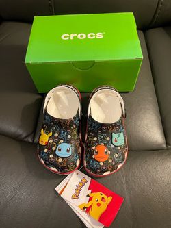 NEW Crocs Toddler Kids Pokemon Classic Clogs Size C8