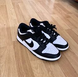 Panda dunks size 7y