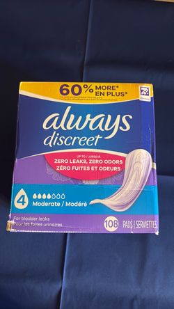 Always 108 pads #4 $10