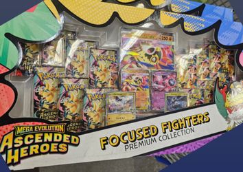 Mega Evolution Ascended Heroes Focused Fighters
