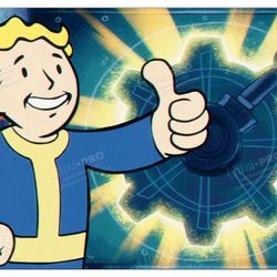 Magic The Gathering Fallout Playmat Vault Boy