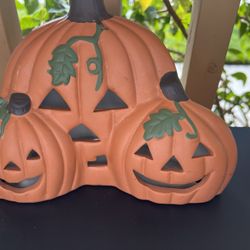 Ceramic Jackolanterns Pumpkins