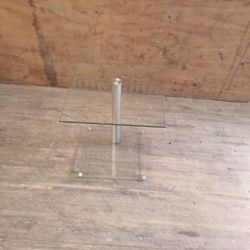 Glass End Table