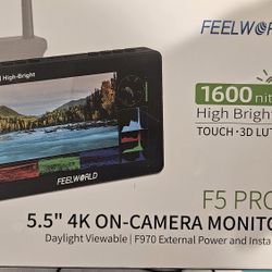 5.5" 4K ON-CAMERA MONITOR