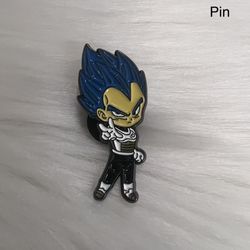 DBZ vegeta enamel pin brooch (shipping only)