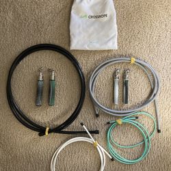 Crossrope Get Fit Bundle - Size XL - Weighted Jump Ropes 