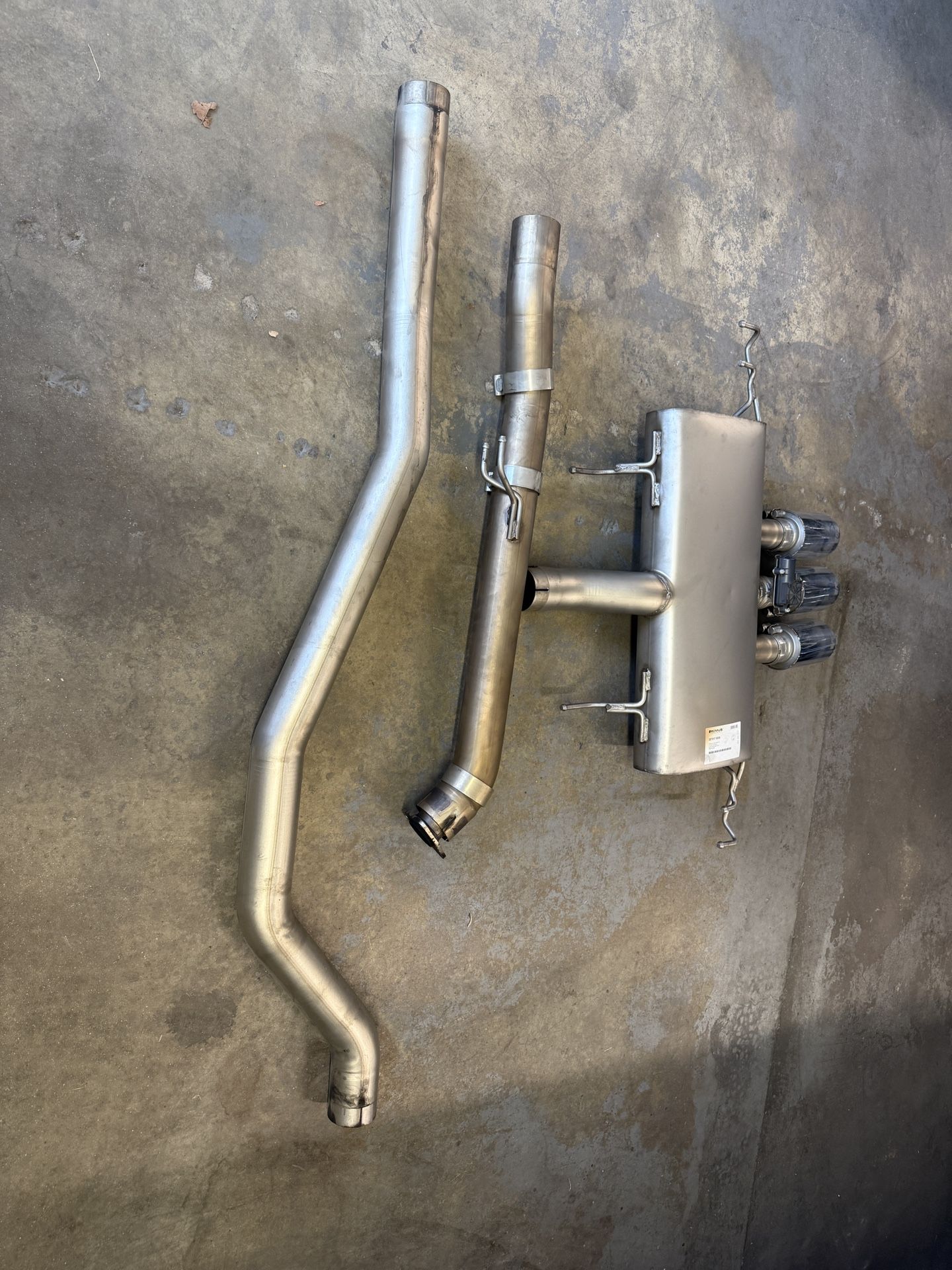 Remus Catback Exhaust With Valve Control For FK8 Type-r