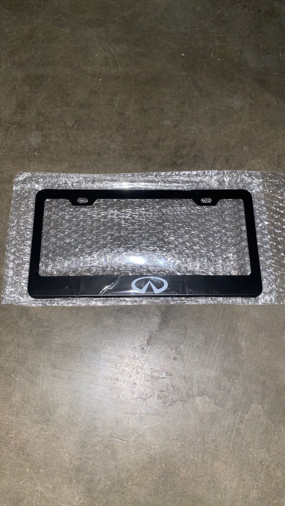 Infiniti Metal License Plate Frame Brand new 